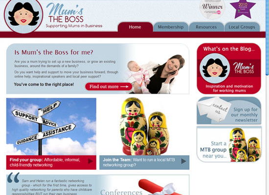 New Bespoke Developed CMS Website: Mums the Boss