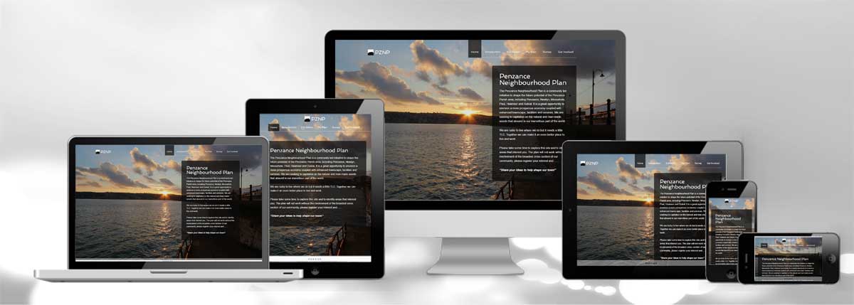 Mobile responsive website design