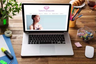 Ecommerce Web Design - Trinity Jewellery