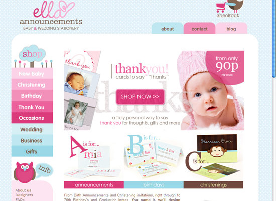 Tots Corner: Ecommerce website redesign