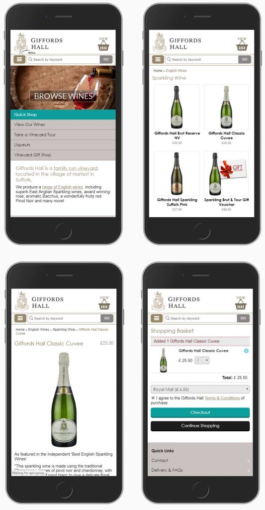 Mobile Ecommerce design