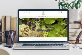 Vineyard Ecommerce website design